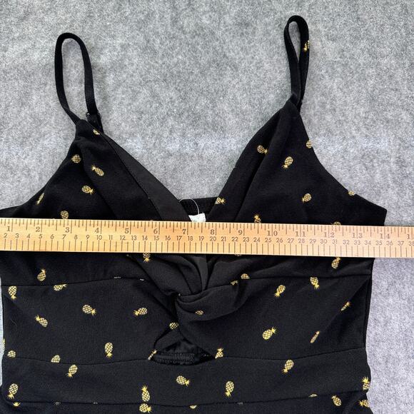 Blue Rain Women's‎ S NWT All Over Pineapple Print Mini Dress - Picture 4 of 8